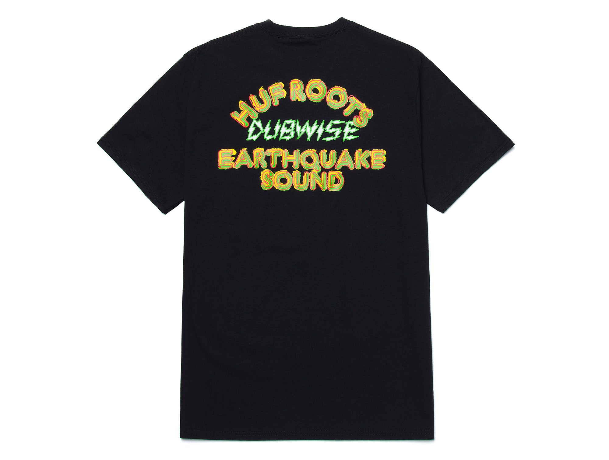 Polera Huf Hufquake Sound Hombre Negro