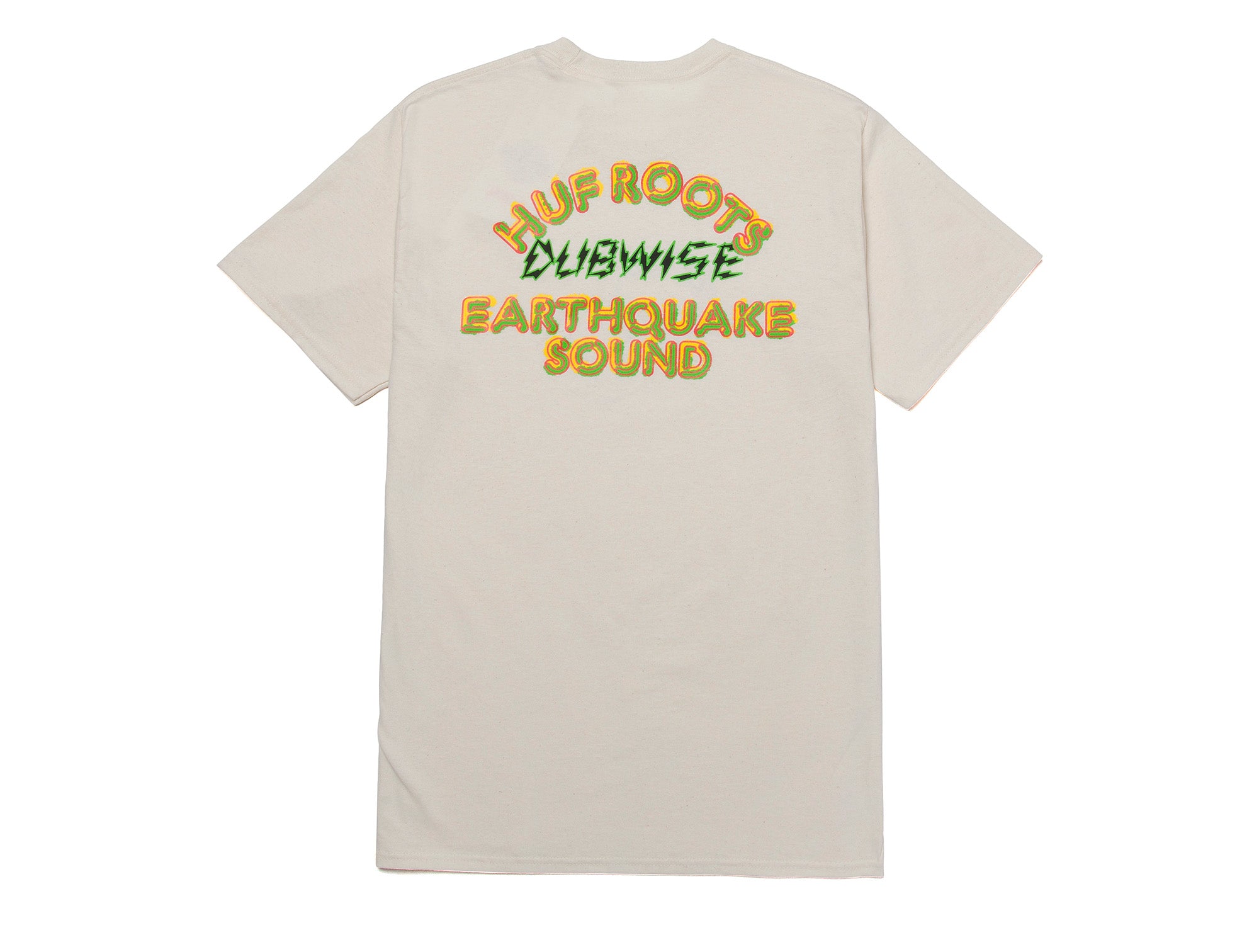 Polera Huf Hufquake Sound Hombre Beige