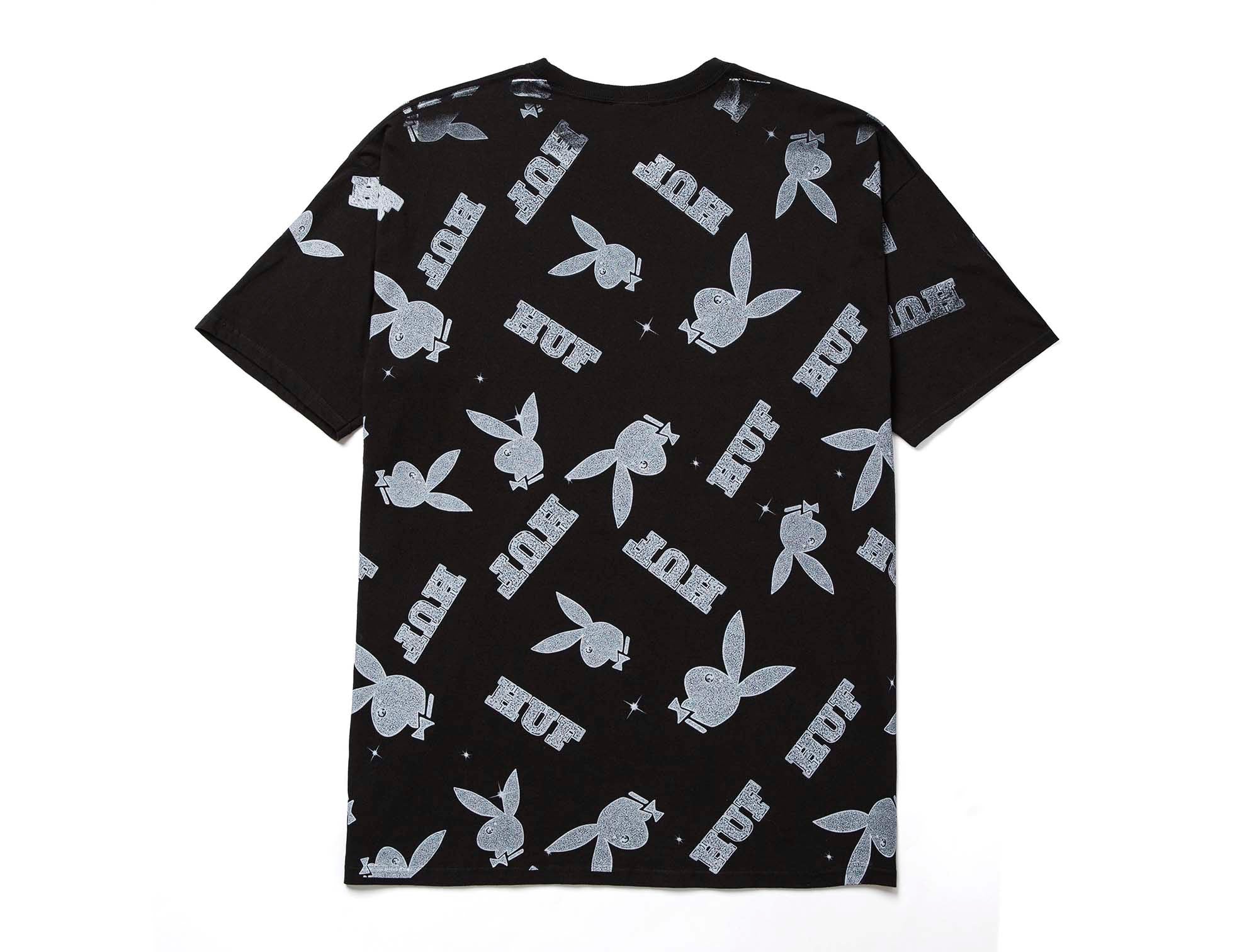 Polera Huf Playboy Vvs Pattern Hombre Negro