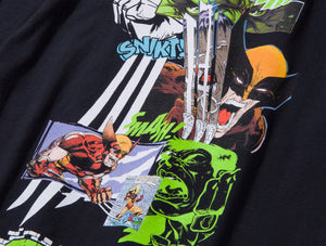 Polera Huf Marvel Smash Up Hombre Negro