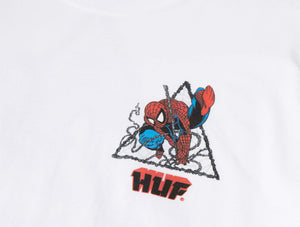 Polera Huf Thwip Triangle Unisex Blanco