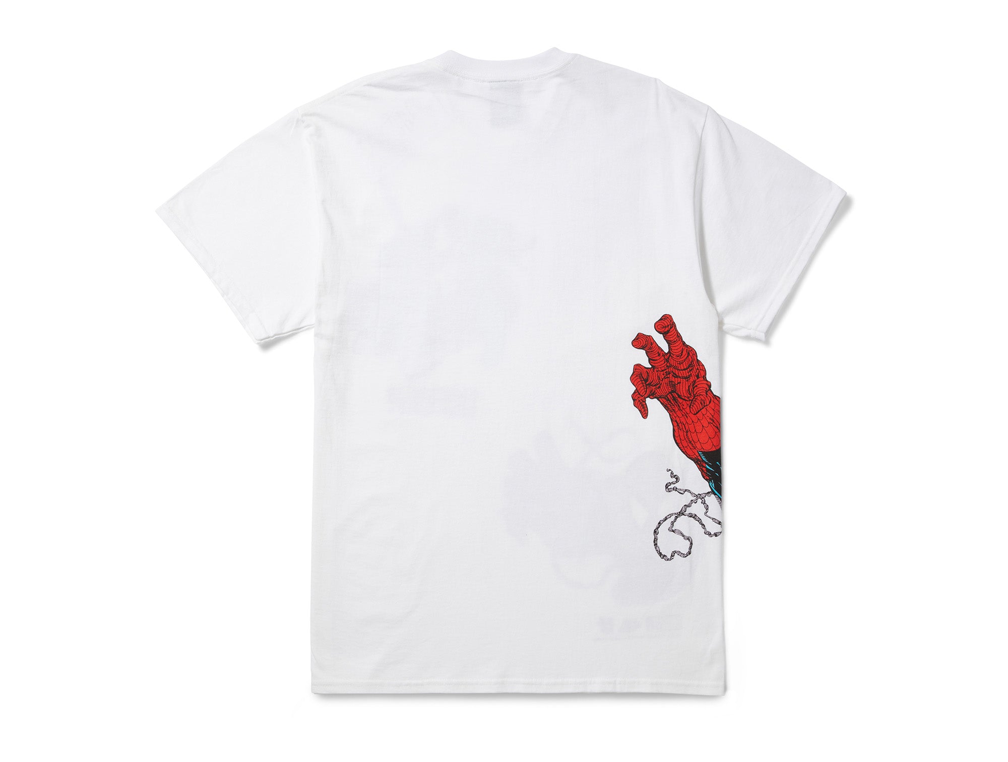 Polera Huf Face Off Unisex Blanco