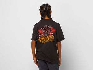 Polera Vans Stranger Things Junior Negro