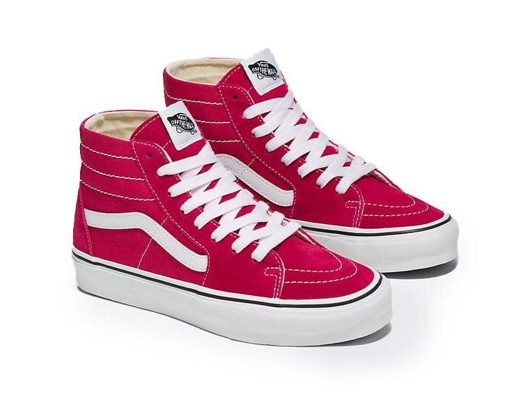 Zapatilla Vans Sk8-Hi Tapered (Color Theory) Mujer Fucsia