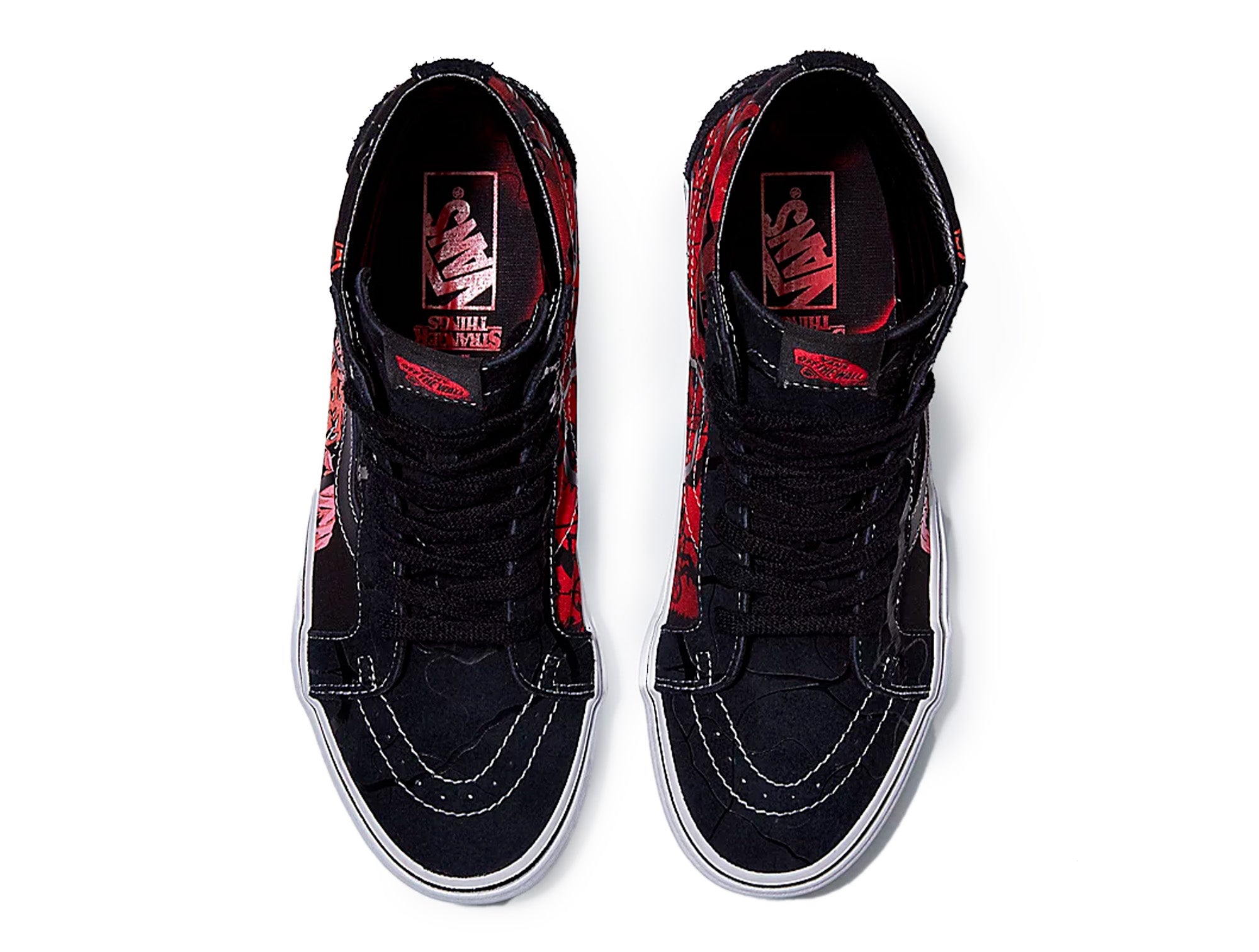 Zapatilla Vans Sk8 Hi Reissue Stranger Things Hombre Negro Real