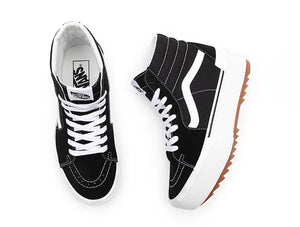 Zapatilla Vans Sk8-Hi Stacked Mujer Negro