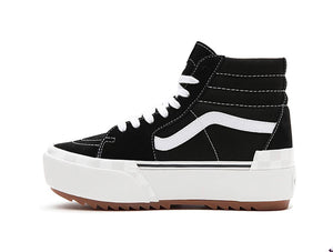 Zapatilla Vans Sk8-Hi Stacked Mujer Negro