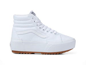 Zapatilla Vans Sk8-Hi Stacked Mujer Blanco