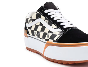 Zapatilla Vans Old Skool Stacked Mujer Negro