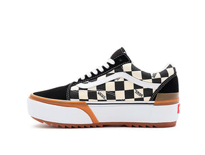 Zapatilla Vans Old Skool Stacked Mujer Negro