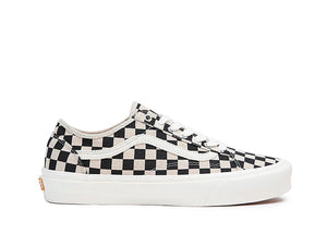 Zapatilla Vans Old Skool Checkerboard Mujer Blanco