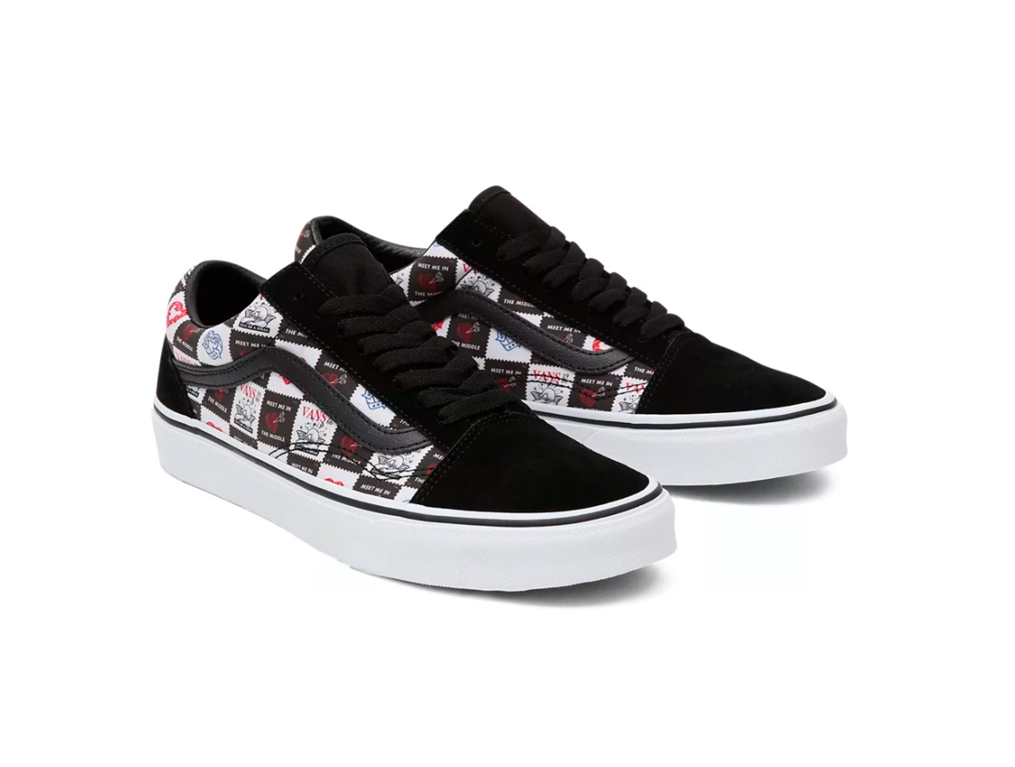 Zapatilla Vans Old Skool Stackform Mujer Negro - Real Kicks