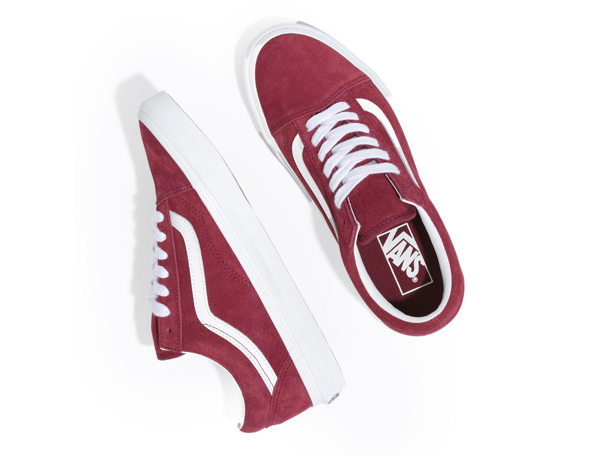 Zapatillas vans 2025 v authentic burdeo