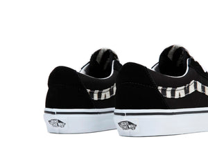 Zapatilla Vans Sk8-Low Animal Sidestripe Mujer Negro