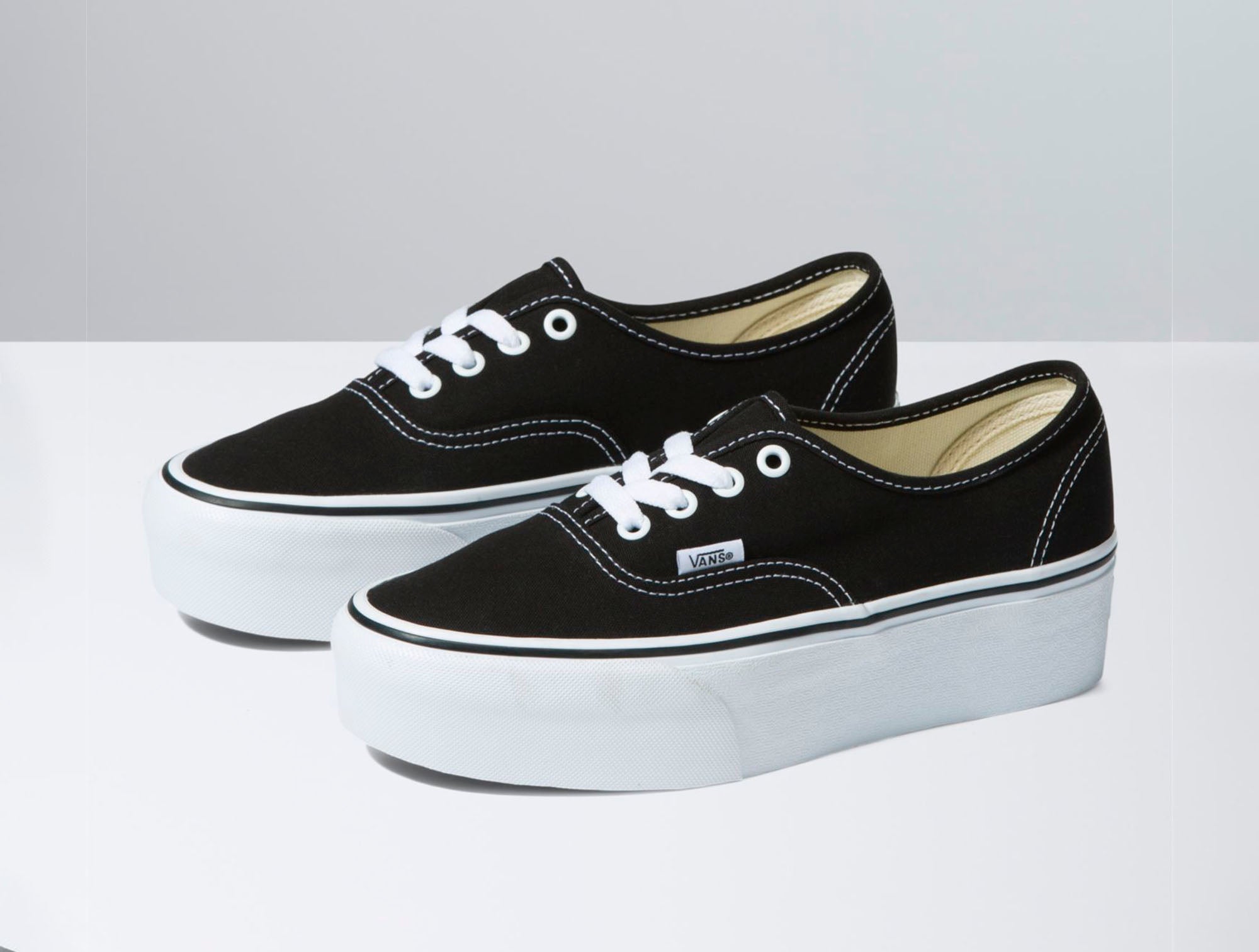 Zapatilla Vans Authentic Stackform Mujer Negro