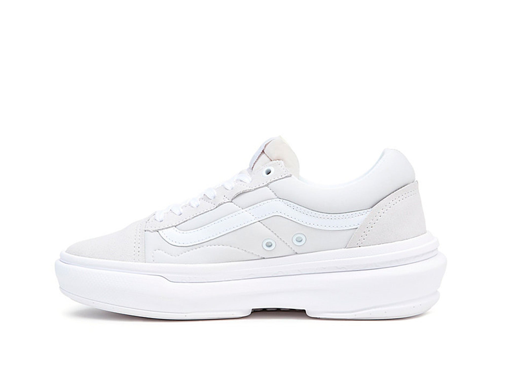 Zapatilla Vans Old Skool Overt Cc Mujer Gris