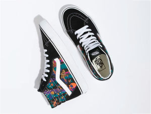 Zapatilla Vans Sk8-Hi Trippy Drip Mujer Negro