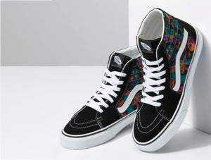 Zapatilla Vans Sk8-Hi Trippy Drip Mujer Negro