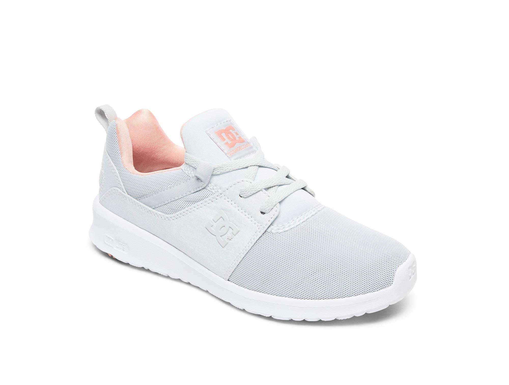 Zapatilla Dc Heathrow Mujer Gris Real Kicks