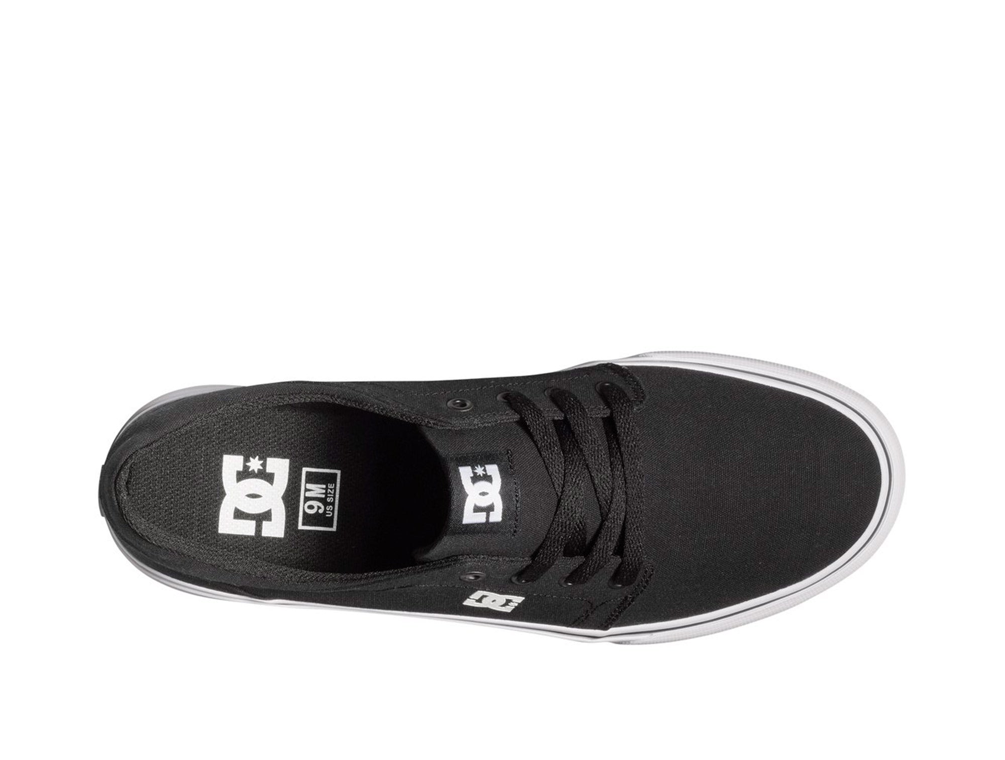 Zapatilla Dc Trase Hombre Negro