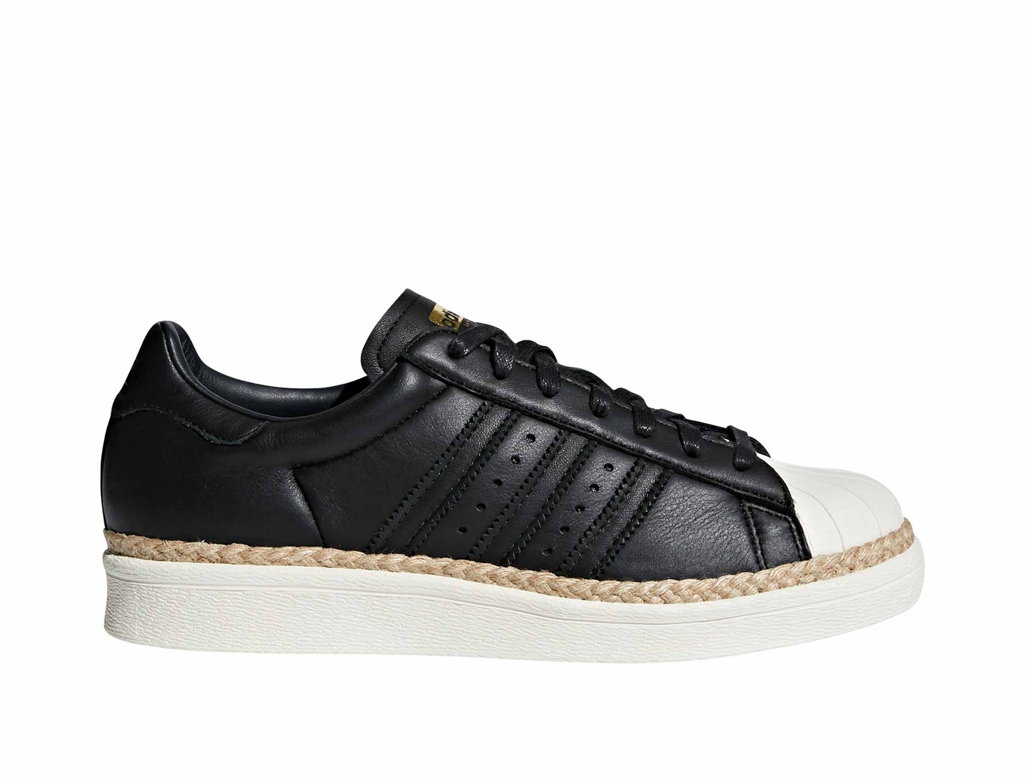 Zapatilla Adidas Superstar 80S Bold Mujer Negro