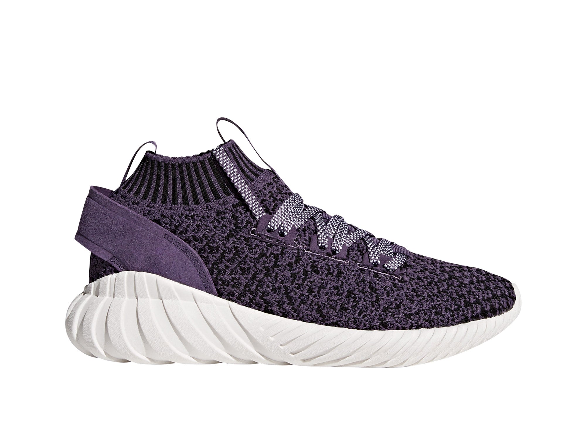 Zapatilla Adidas Tubular Doom Mujer Morado Real Kicks