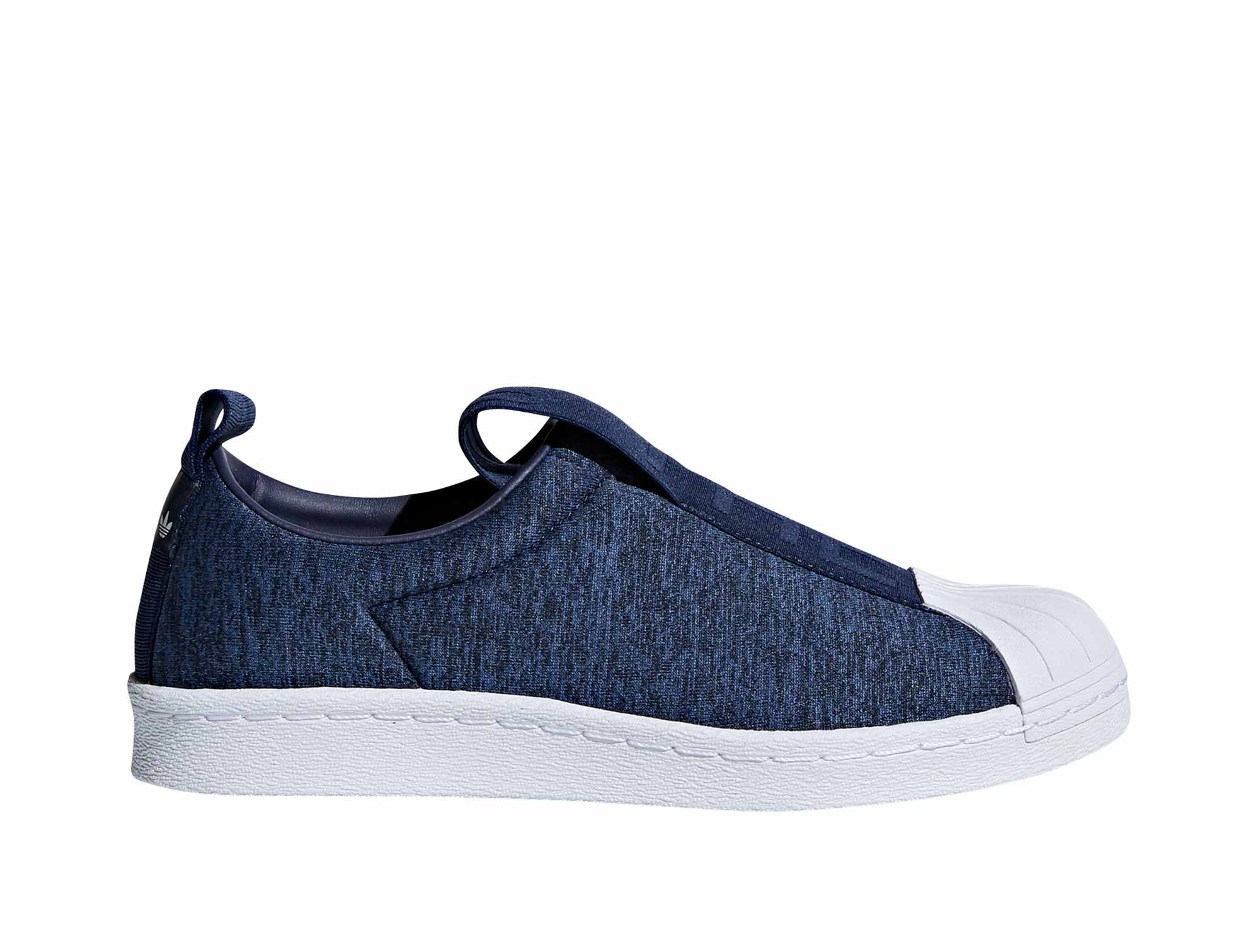 Zapatilla Adidas Superstar Slip On Mujer Azul Real Kicks