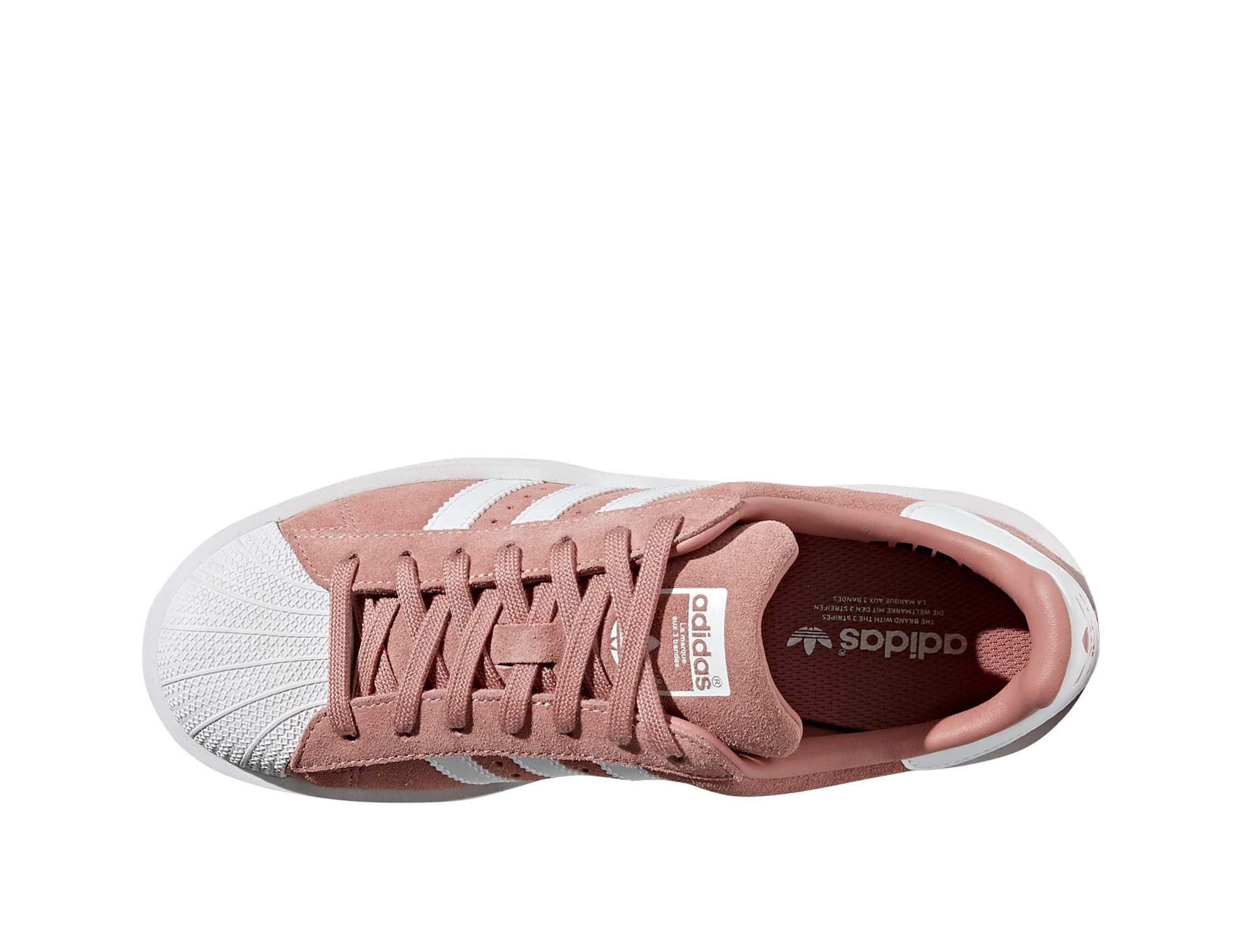 Zapatilla Adidas Superstar Mujer Rosado