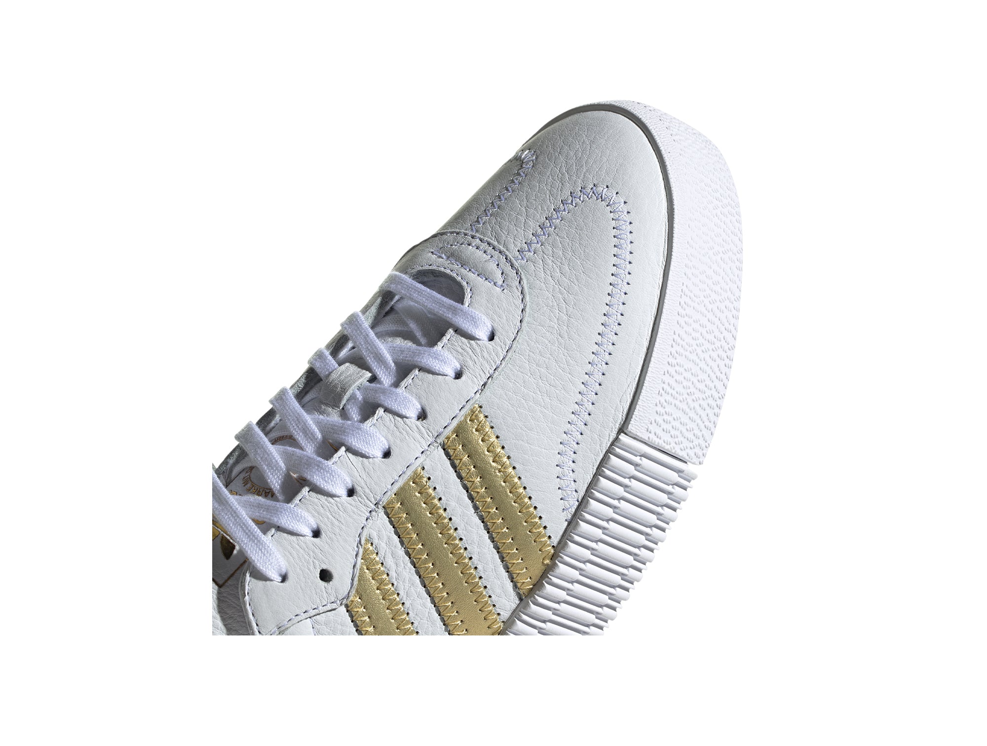 Zapatilla Adidas Sambarose Plataforma Mujer Blanco