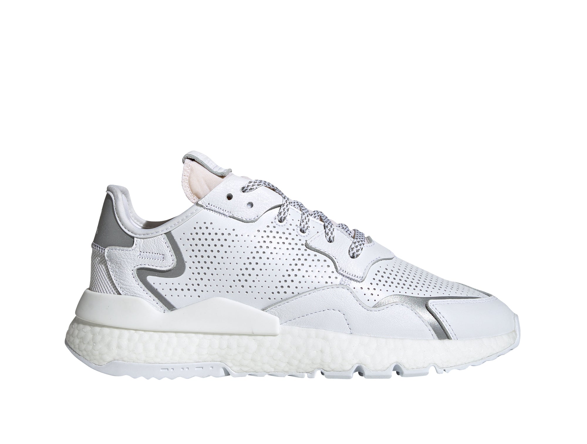 Zapatilla Adidas Nite Jogger Hombre Blanco