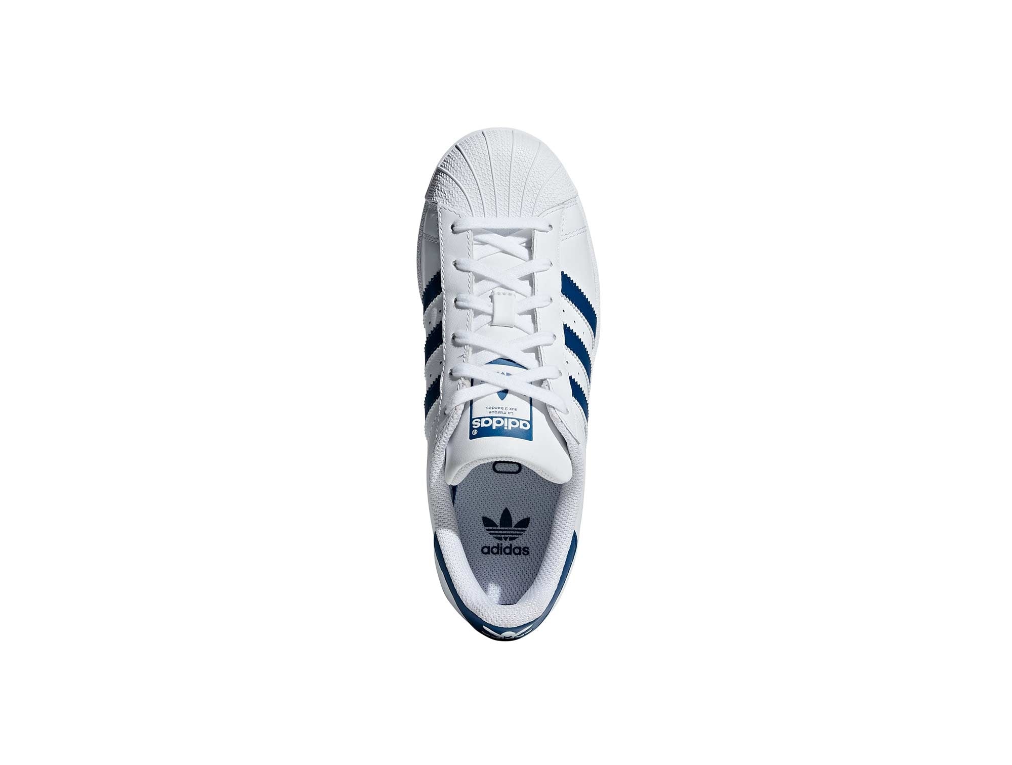 Zapatilla Adidas Superstar Cadete Blanco