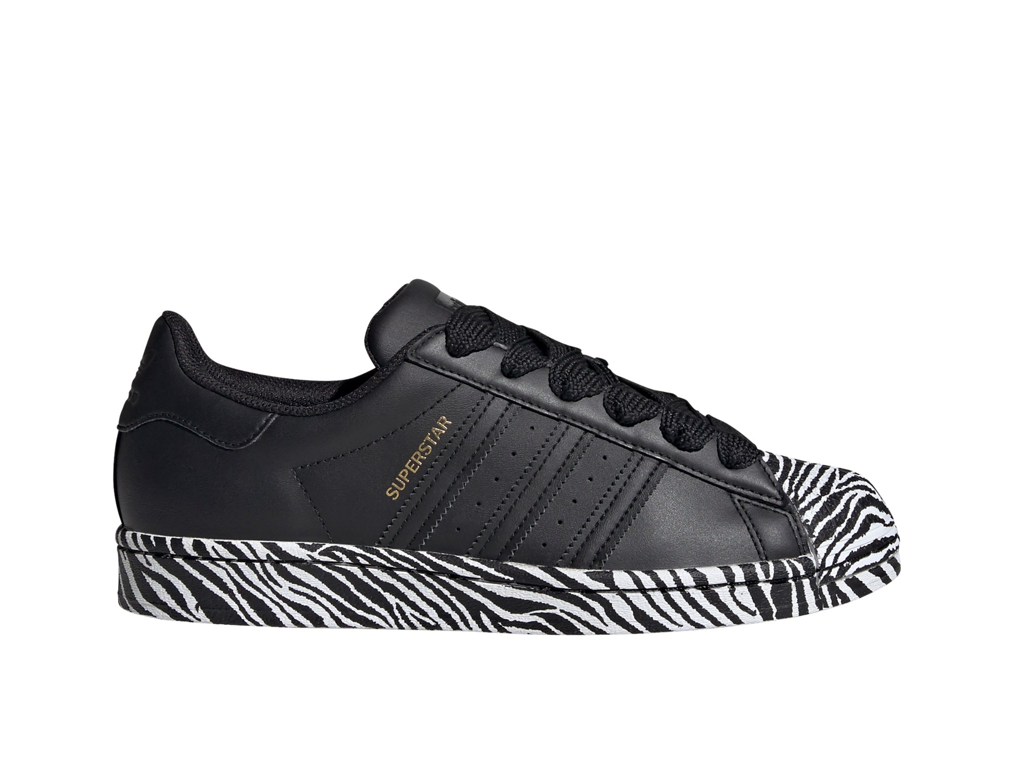 Zapatilla Adidas Superstar Mujer Negro