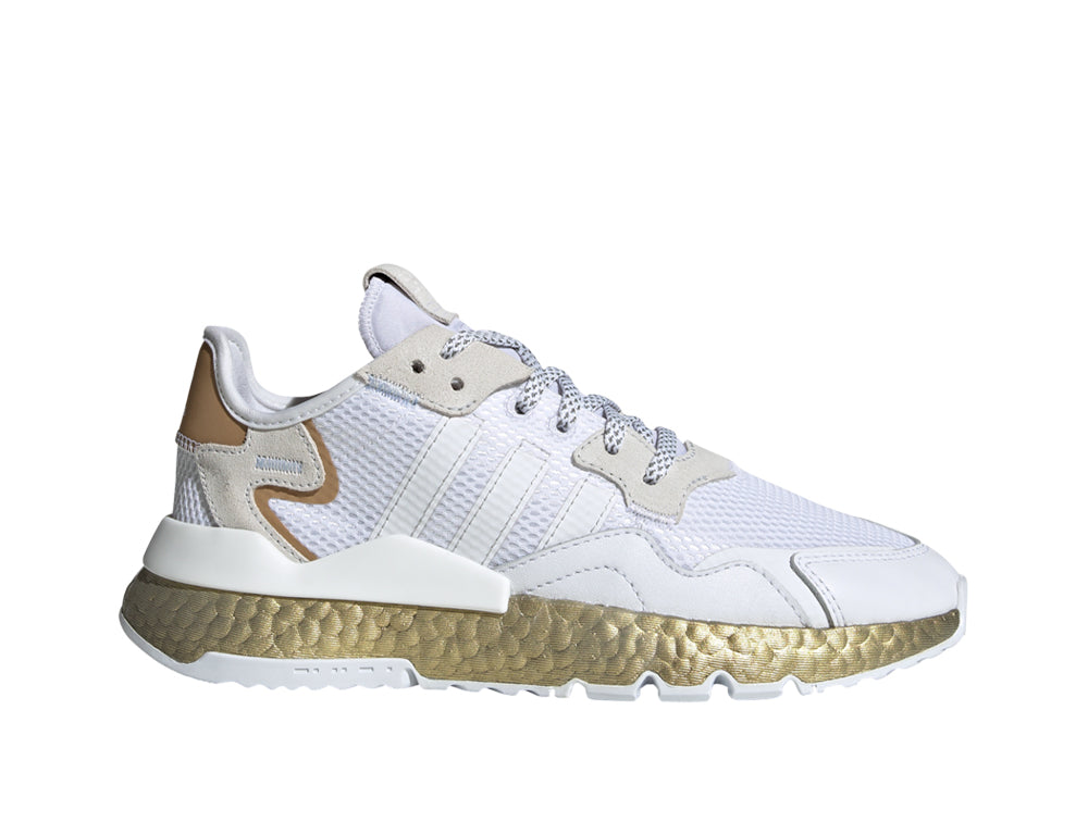 Zapatilla Adidas Nite Jogger Mujer Blanco