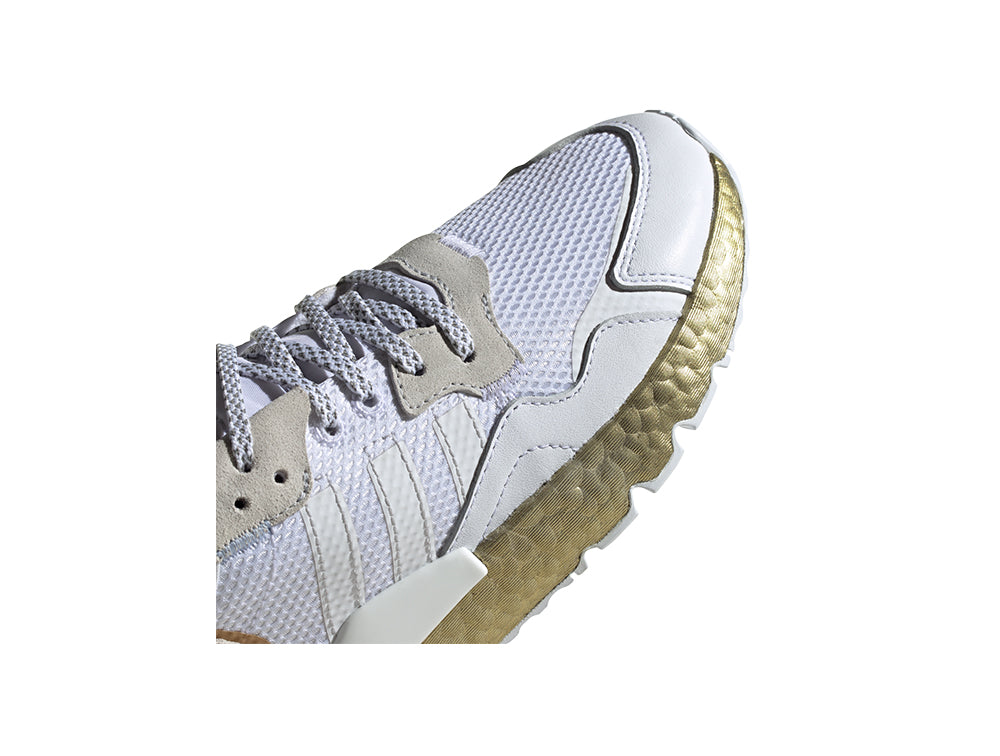 Zapatilla Adidas Nite Jogger Mujer Blanco