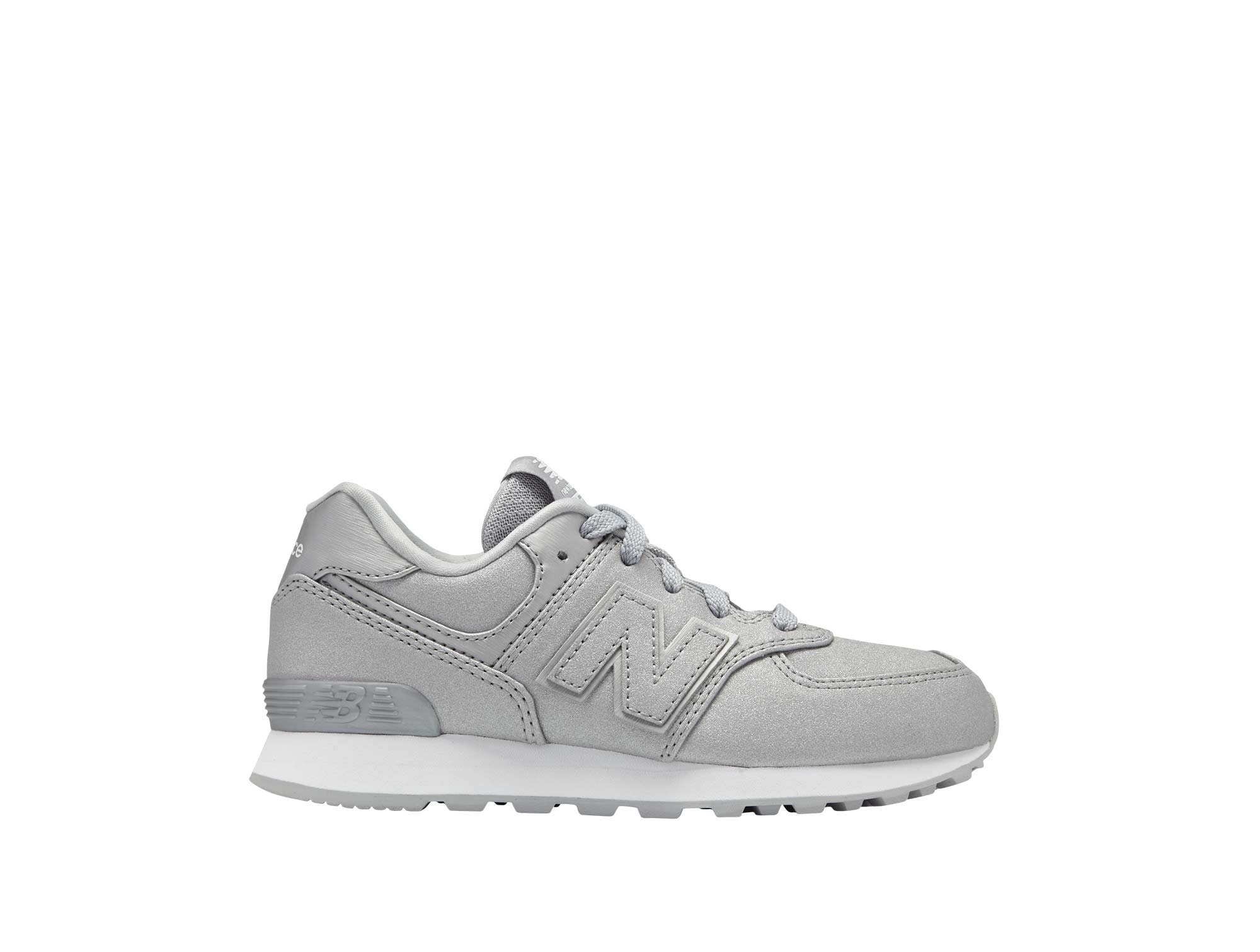 Zapatilla New Balance 574 Cadete Gris Real Kicks