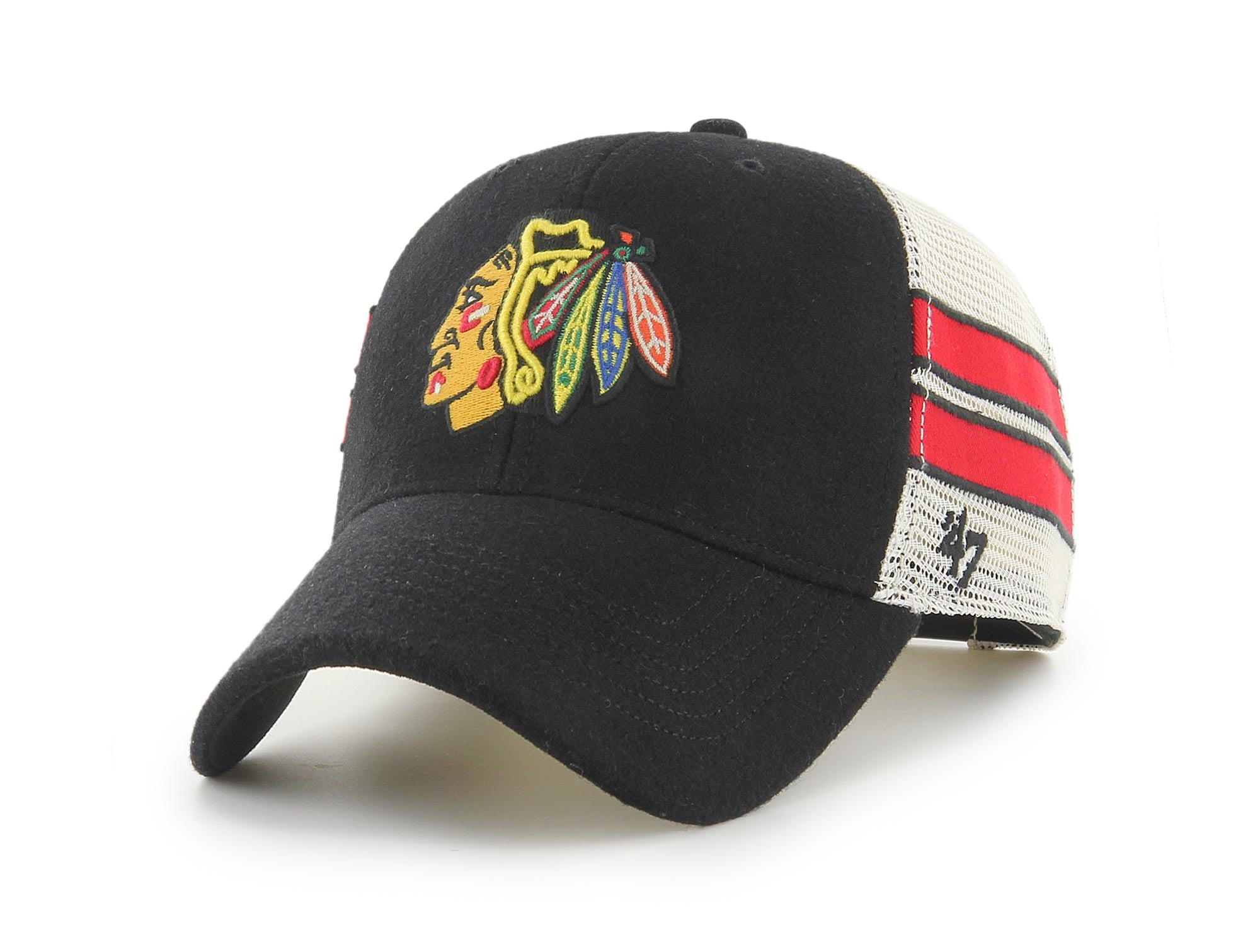 Jockey 47 Nhl Chicago Blackhawks Wilis Hombre Negro