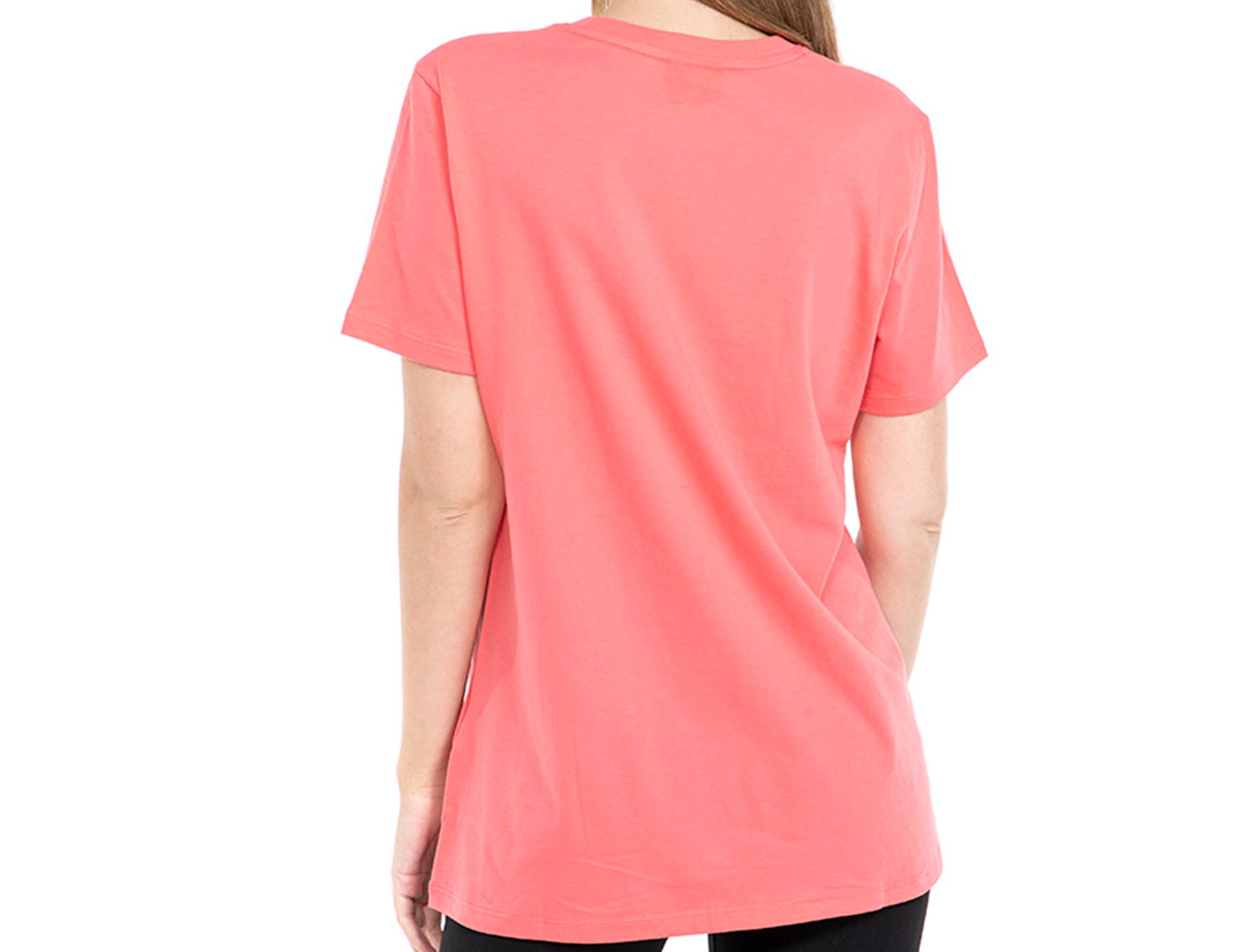 Polera Fila MC Basic Lett Mujer Rosa