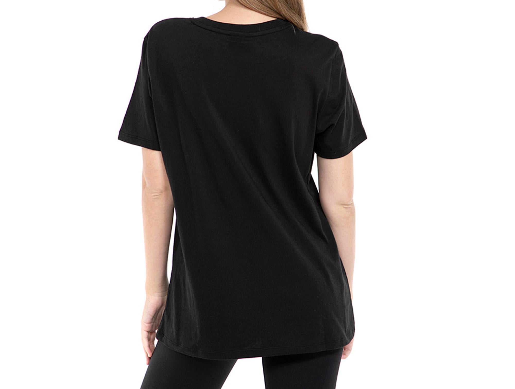 Polera Fila MC Basic Lett Mujer Negro