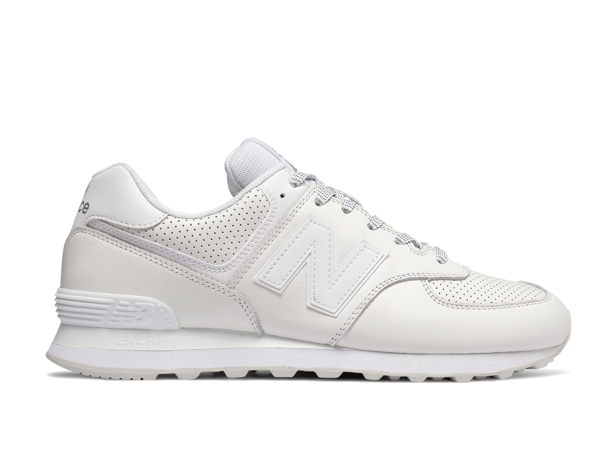 Zapatilla New Balance 574 Lthr White