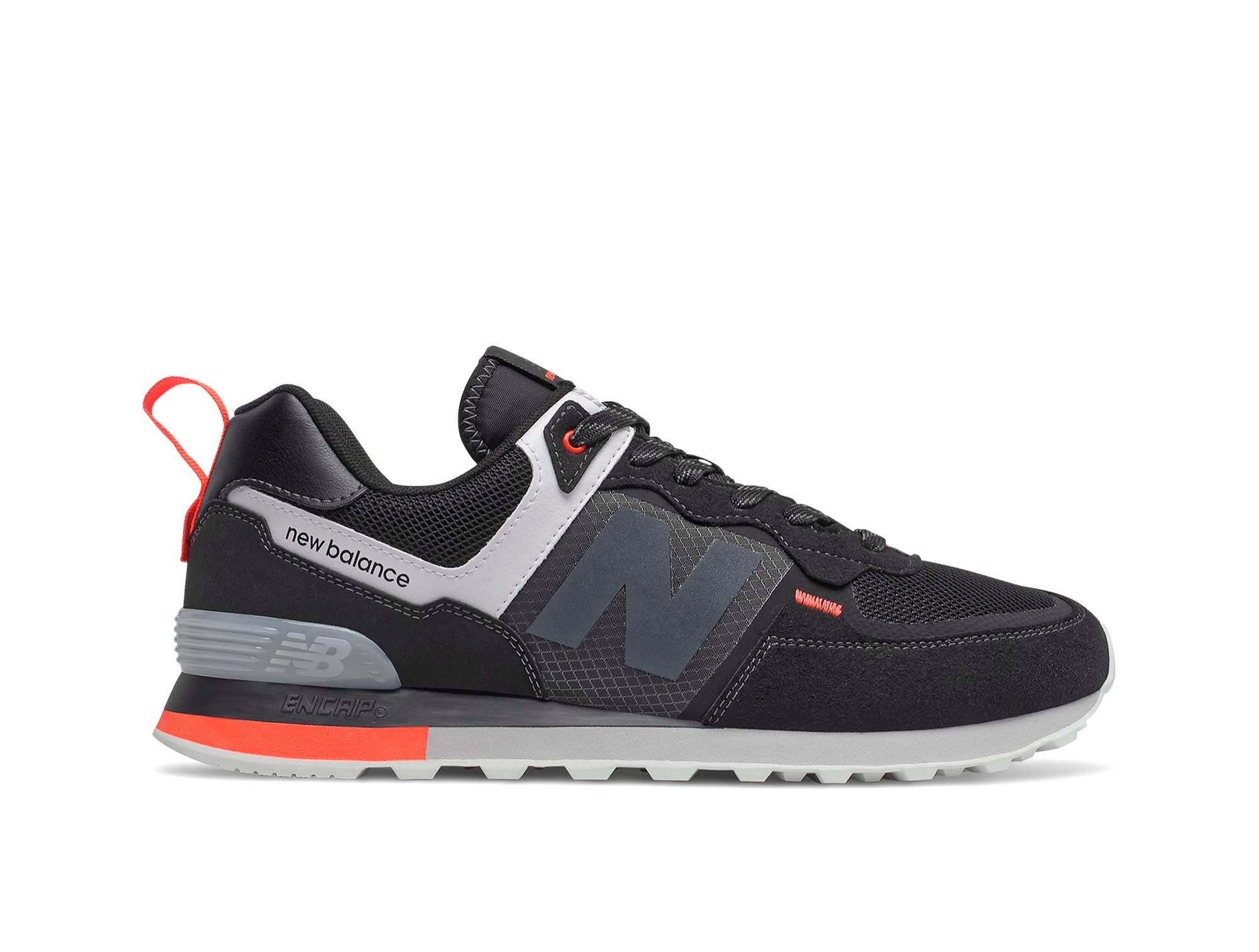 Zapatilla New Balance 574 Hombre Negro Real Kicks