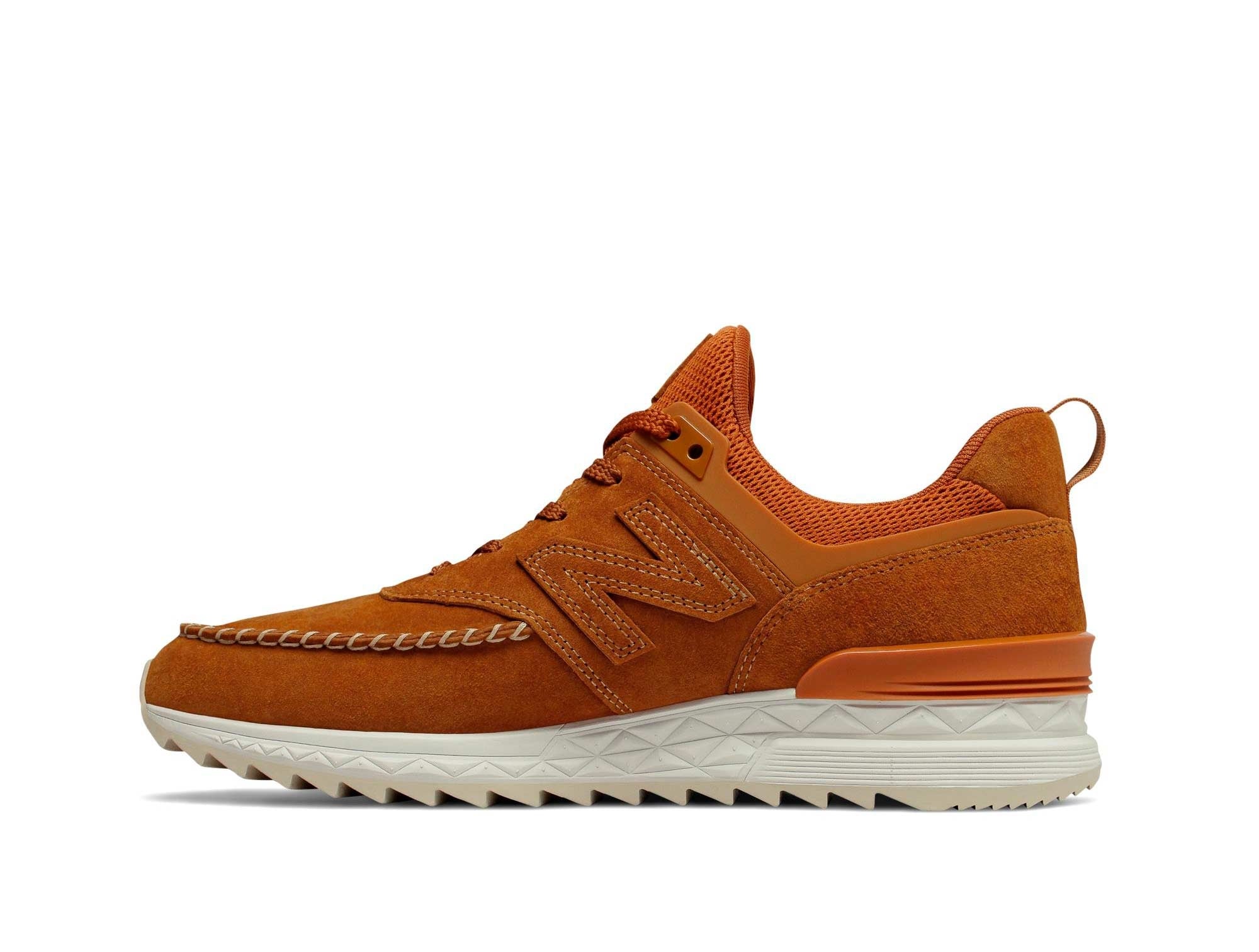 Zapatilla New Balance 574 Sport Hombre Cafe