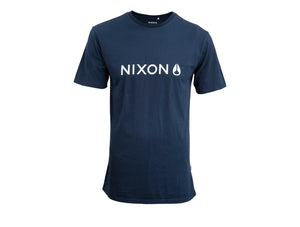 Polera NIXON MC Hombre Azul