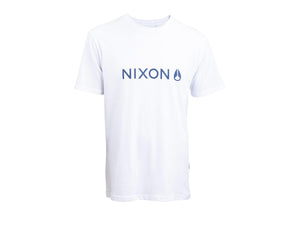 Polera NIXON MC Hombre Blanco