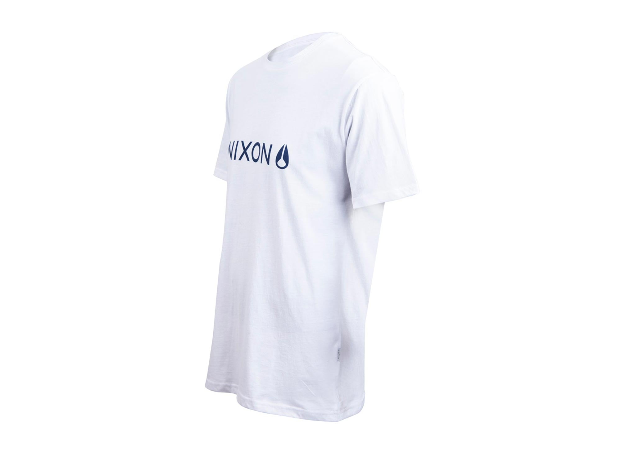 Polera NIXON MC Hombre Blanco