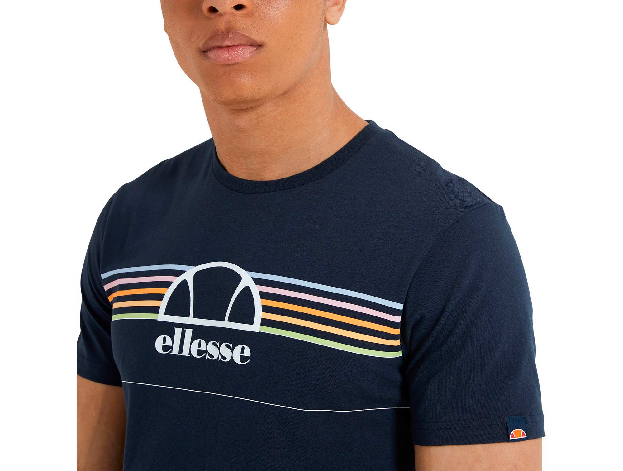 Polera MC ellesse Tee Lentamente Hombre Azul