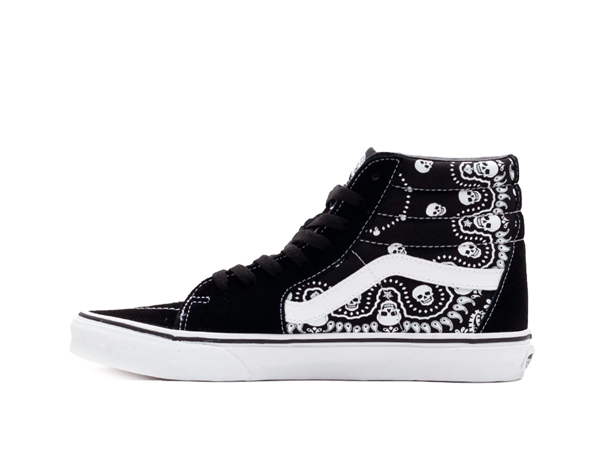 Zapatilla Vans Sk8-Hi (Bandana) Unisex Negro