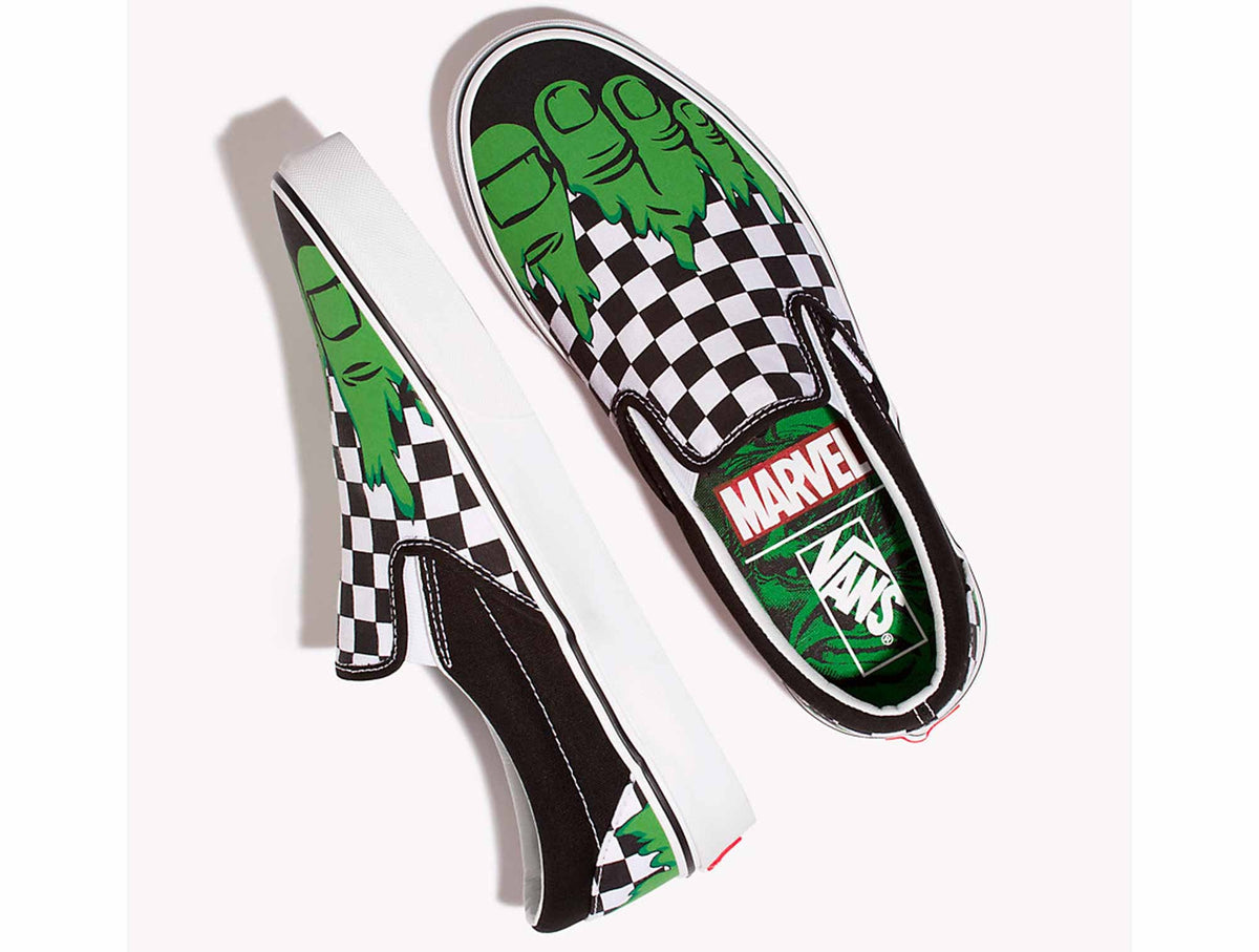 Vans slip fashion on hulk