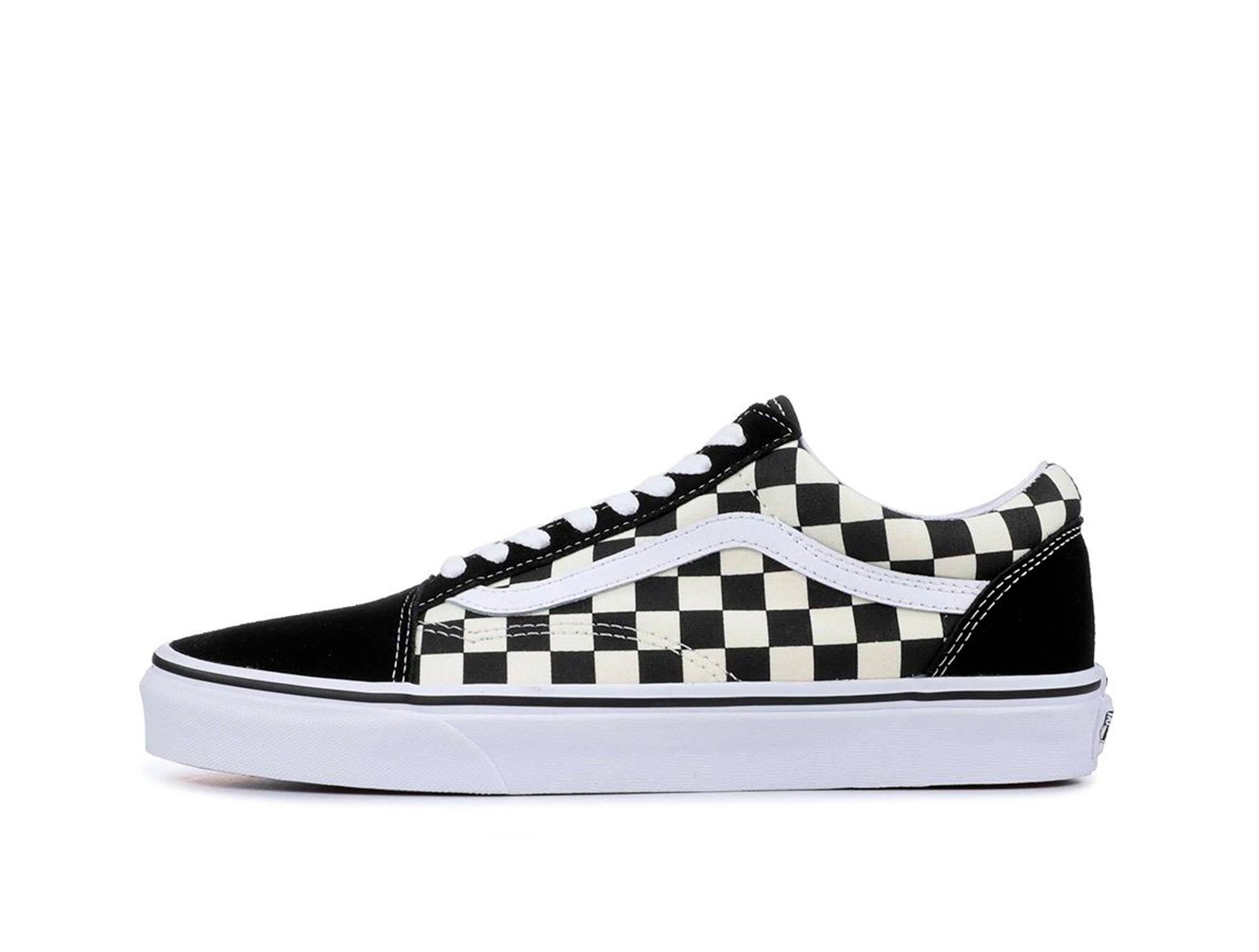 Zapatilla Vans Old Skool (Primary Check) Unisex Negro