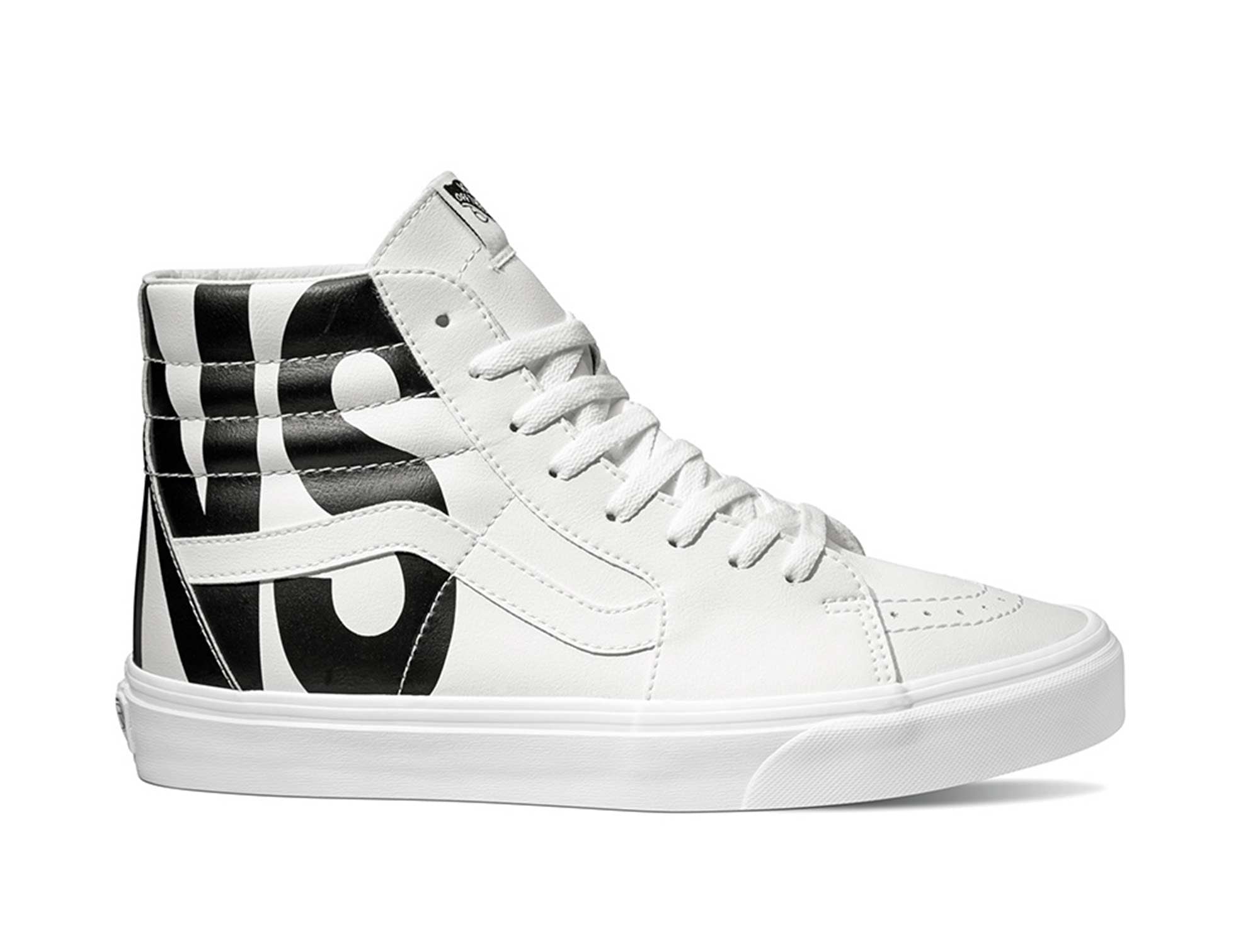 Zapatilla Vans Sk8-Hi Classic Tumble Hombre Blanco