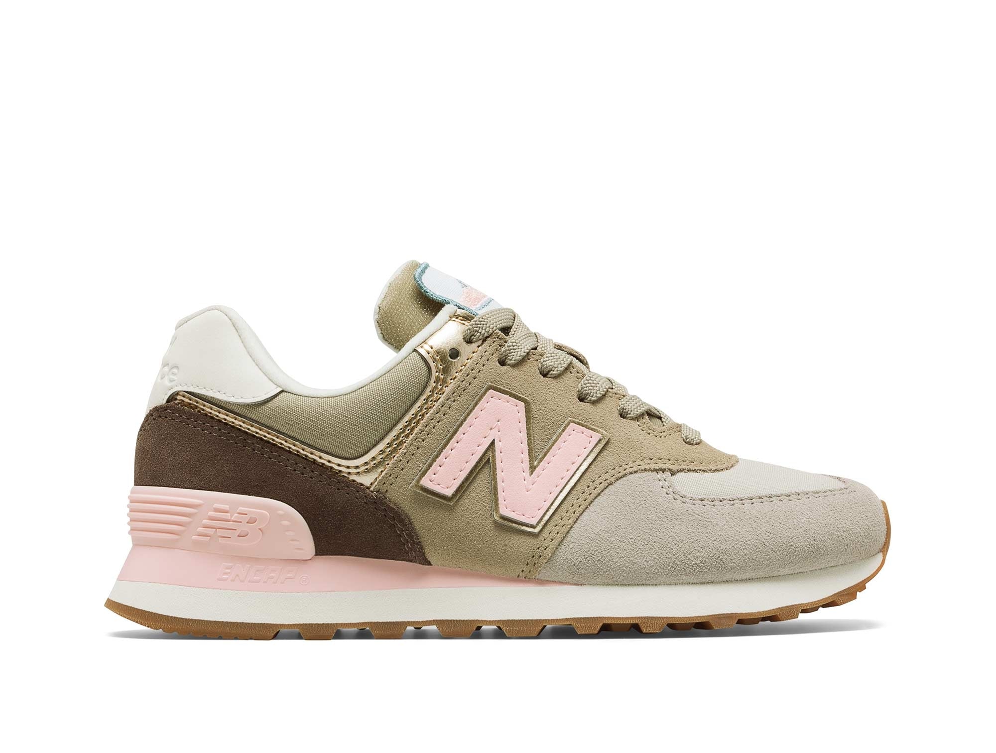 New balance clearance 574 mujer metallic